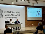 Rovira, este miércoles, durante la presentación de la oferta de FP en la Comunitat Valenciana.
