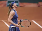 Paula Badosa en Roland Garros.