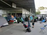 La acampada de la UAB.