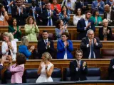 El Congreso de los Diputados ha aprobado este jueves la ley de amnistía con una mayoría absoluta de 177 votos a favor y la oposición del PP, Vox, UPN y Coalición Canaria.
