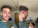 Un chico daltónico descubre que el boli que compró hace un año es de otro color.