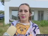 María Iguazo, la okupa de un chalet de lujo en Menorca, durante una entrevista al programa 'TardeAR'.