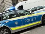 Coche de la Policía alemana.
