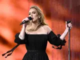 Adele, durante un concierto.