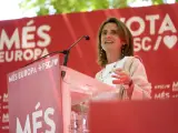 La cabeza de lista del PSOE a las elecciones europeas, Teresa Ribera.