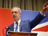 El nuevo líder del partido antiinmigración Reform UK, Nigel Farage.