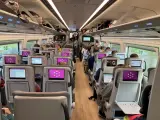 Un tren en una imagen de archivo.