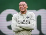 Kylian MBAPPE of PSG during the training of the Paris Saint-Germain team ahead of the UEFA Champions League, Semi-finals, 1st leg football match between Borussia Dortmund and Paris Saint Germain on April 30, 2024 at Signal Iduna Park in Dortmund, Germany - Photo Matthieu Mirville / DPPI Matthieu Mirville / DPPI / AFP7 / Europa Press (Foto de ARCHIVO) 30/4/2024 ONLY FOR USE IN SPAIN