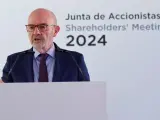 Ramón Aragonés, consejero delegado de Minor Hotels Europe & Americas en la Junta de Accionistas de 2024
