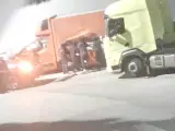 Un v&iacute;deo de la acci&oacute;n de los Mossos en las autopistas.