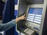 Cajero automático dinero