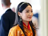 La Reina Dragón de Bután, Jetsun Pema, en la coronación de Carlos III de Inglaterra.