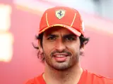 El piloto español de Ferrari, Carlos Sainz.