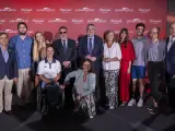 Presentación del primer himno del equipo paralímpico español.