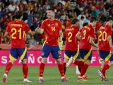 La selección española goleó en su segunda prueba antes de la Eurocopa de Alemania.