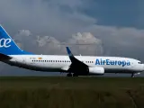 Un avión de la compañía Air Europa