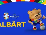 Albärt, la mascota de la Eurocopa 2024