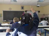 Niños en una clase