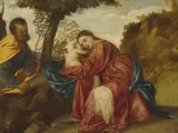 'Descanso en la huida a Egipto', de Tiziano.
