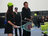 El exjugador de tenis Roger Federer