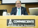 Manuel Muiños, presidente de la Asociación Proyecto Hombre en el Congreso de los Diputados.