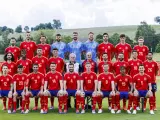 La foto de grupo de la selección española para la Eurocopa 2024.