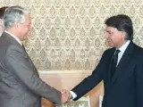 Felipe González con el líder ruso Boris Yeltsin.