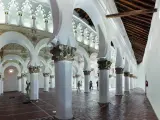 Sinagoga de Santa Mar&iacute;a la Blanca en Toledo.