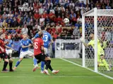 Gol de Bastoni frente a Albania