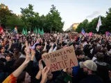 Manifestación en Francia contra la extrema derecha