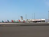 El aeropuerto de Lanzarote, en una imagen de archivo.