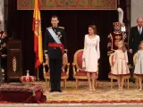 La proclamación del rey Felipe VI, que tuvo lugar el jueves 19 de junio de 2014, fue el acto solemne en el que el rey de España, ante las Cortes Generales, prestó juramento de desempeñar las funciones que la Constitución española de 1978 le atribuye