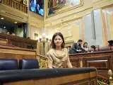 La ministra de Infancia y Juventud, Sira Rego, durante la sesi&oacute;n de control al Gobierno, en el Congreso de los Diputados, a 29 de mayo de 2024, en Madrid (Espa&ntilde;a).