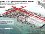 Cartí Sugdupu, con 1.200 habitantes, es ya el primer pueblo de América Latina evacuado por culpa del cambio climático, ya que la isla en donde se encuentra está siendo engullida por el mar.