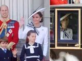 La princesa de Gales, Kate Middleton, ha reaparecido este sábado en público en el conocido como Desfile del Estandarte, una parada militar que se celebra todos los años en Londres coincidiendo con el cumpleaños de Carlos III.