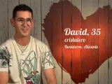 David, en 'First Dates'.