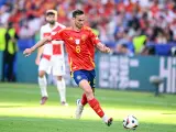 Fabián Ruiz en el partido de España contra Croacia.