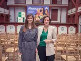 Laura Gil, responsable de patrocinios de Iberdrola, e Irene Pardo, directora del Festival de Almagro.