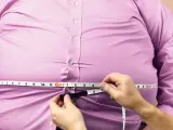 Una persona con sobrepeso.