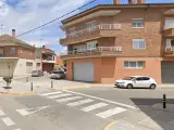 Una calle del municipio Santa Margarida i els Monjos.