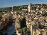 Panorámica de la ciudad de Girona.