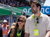 Clara Chía y Piqué en el GP de Fórmula 1 España