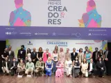 Imagen de los ganadores de los Premios Creadores 2024.