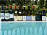 Las diez botellas de vino que ha compartido Marcos Llorente en su Instagram.