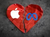 Se 'rompen' las relaciones entre Apple y Meta.