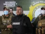 La policía boliviana detiene a Juan José Zúñiga, ex comandante general del Ejército, en La Paz, Bolivia, el miércoles 26 de junio de 2024.