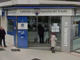 Administración de Loterías de Gijón, Asturias.