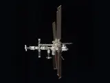 Imagen de archivo de la Estación Espacial Internacional.