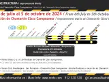 La incidencia en las líneas C-1 y C-10 por las obras de Chamartín se extenderá entre el 6 de julio y el 5 de octubre.