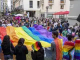 Varios miles de personas, más de 6.000 según los organizadores, han participado este sábado en la manifestación del Orgullo 2024 en Logroño.